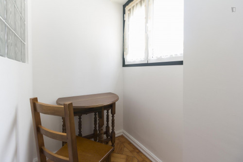Cheerful single bedroom in Montes Claros.