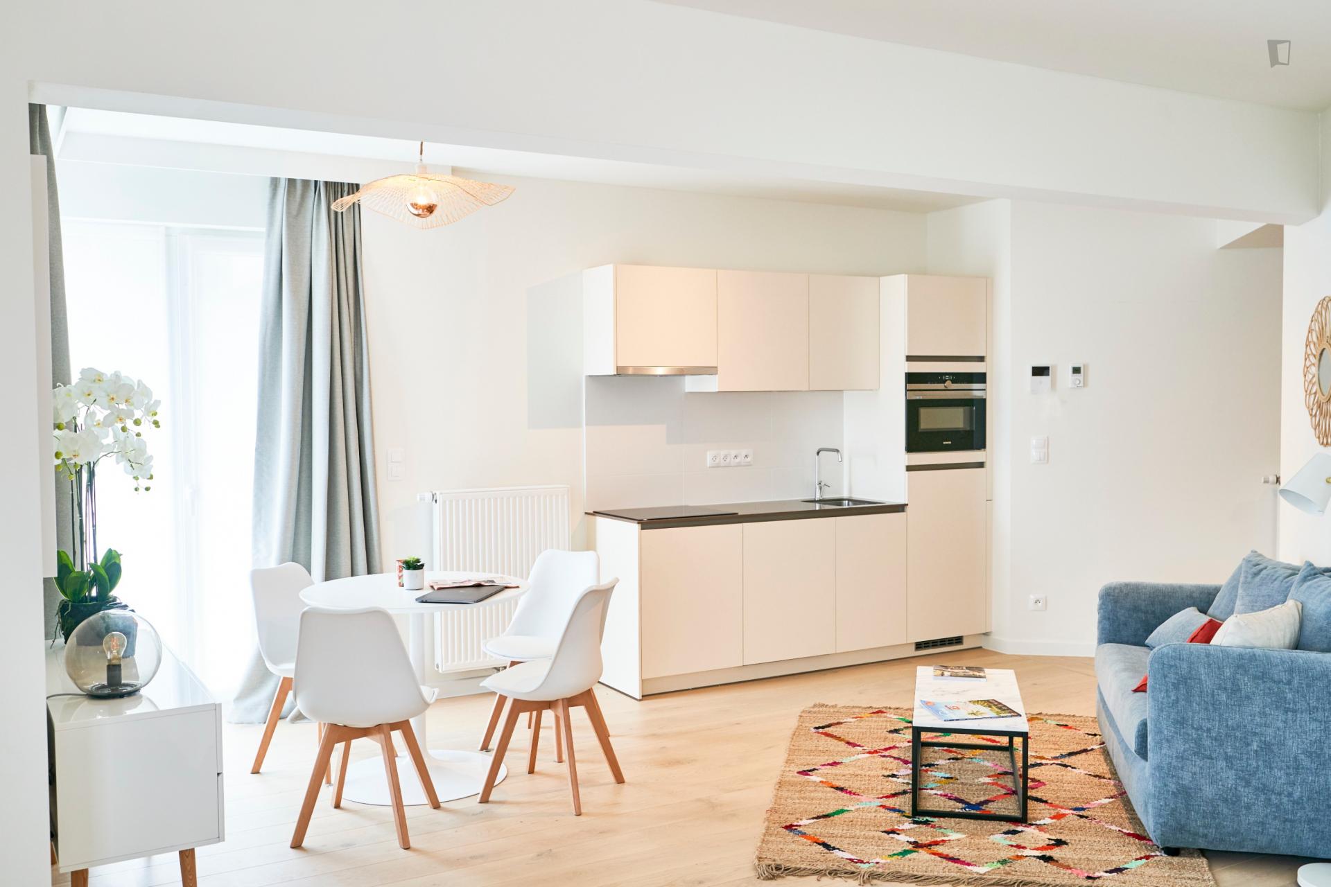 Stylish studio apartment in Brussels