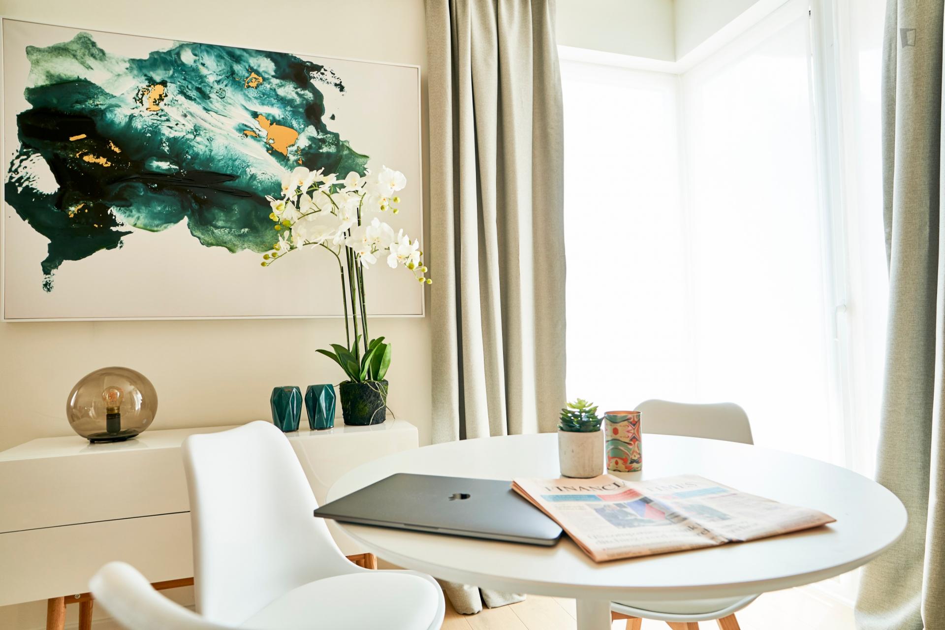 Stylish studio apartment in Brussels