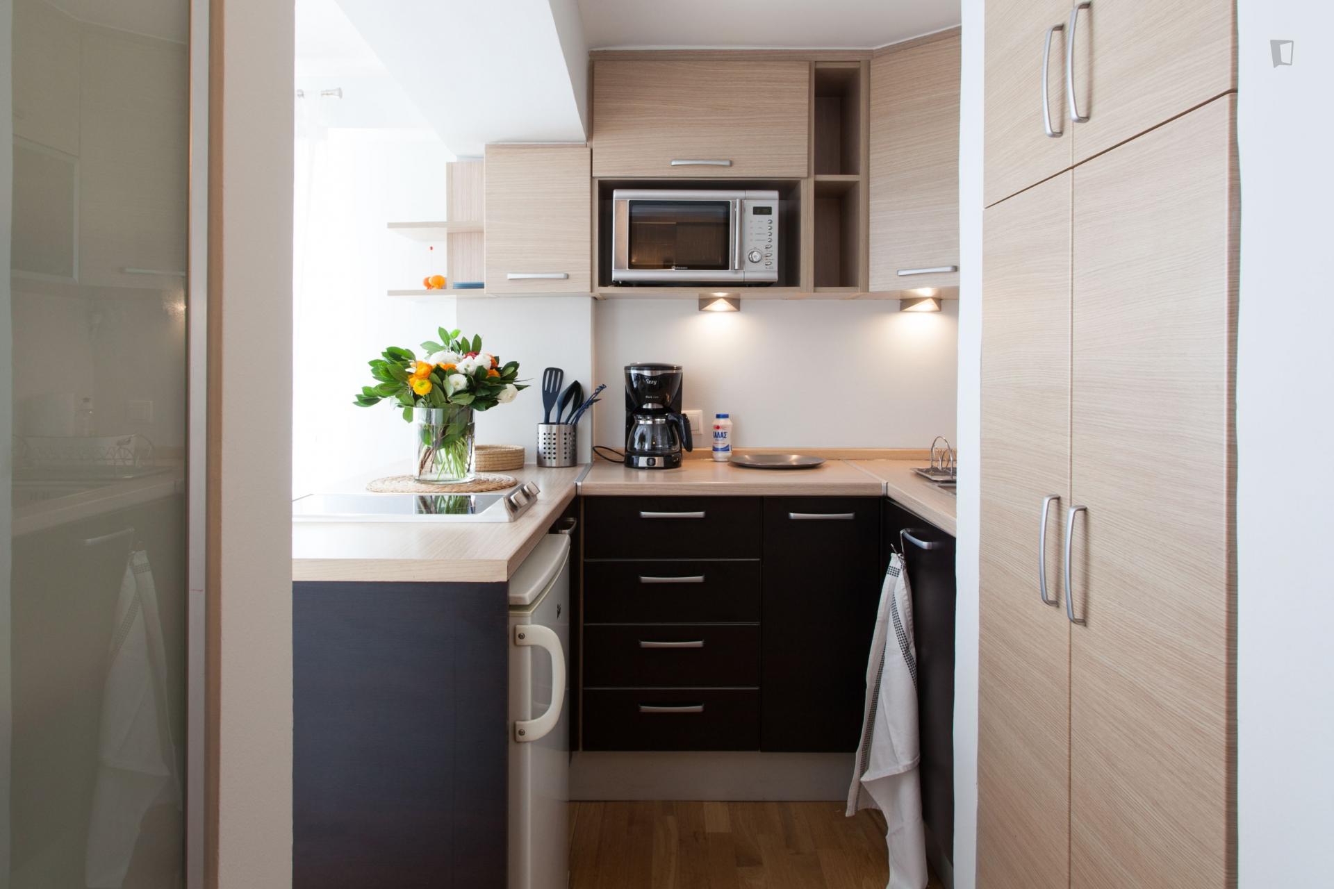 Modern studio in Kolonaki with breathtaking view