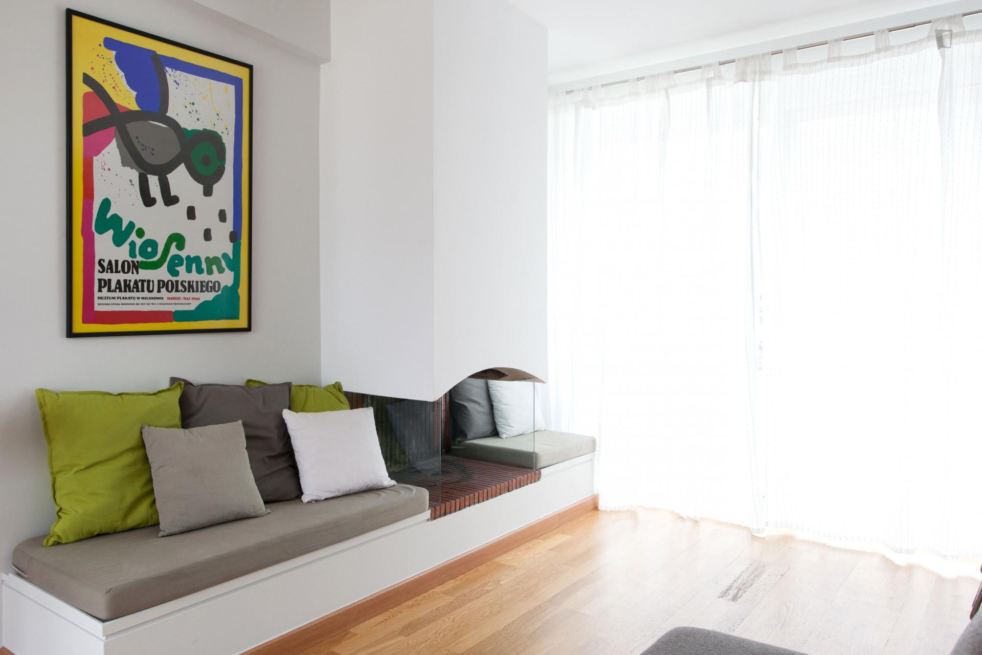 Modern studio in Kolonaki with breathtaking view