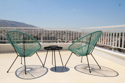 Modern studio in Kolonaki with breathtaking view - Gallery - 9