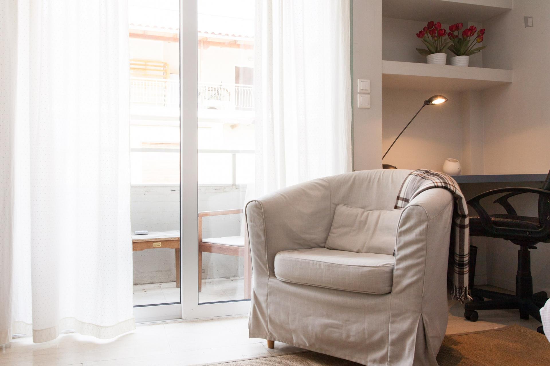 Charming studio near Alexandras Avenue