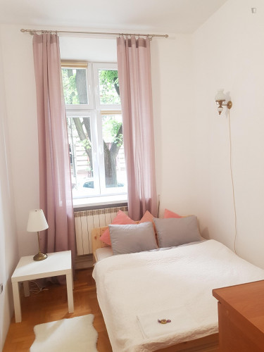 Cosy double bedroom in Krakow