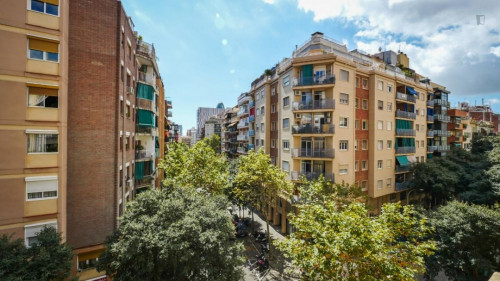 Cool double bedroom in a 5-bedroom apartment near El Clot - Aragó train station - Gallery - 16