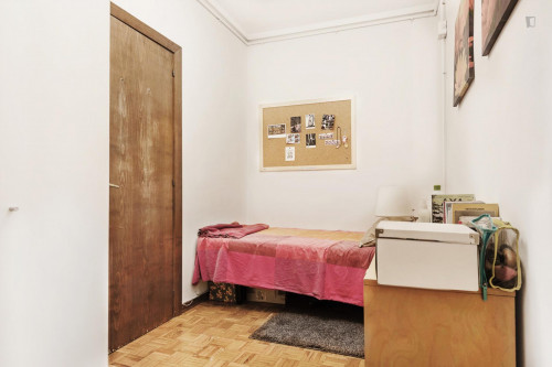 Single Bedroom, With Balcony, In 3-Bedroom Apartment - 2