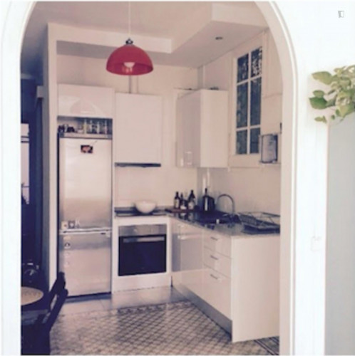 Single bedroom in a 2-bedroom apartment near Glòries metro station