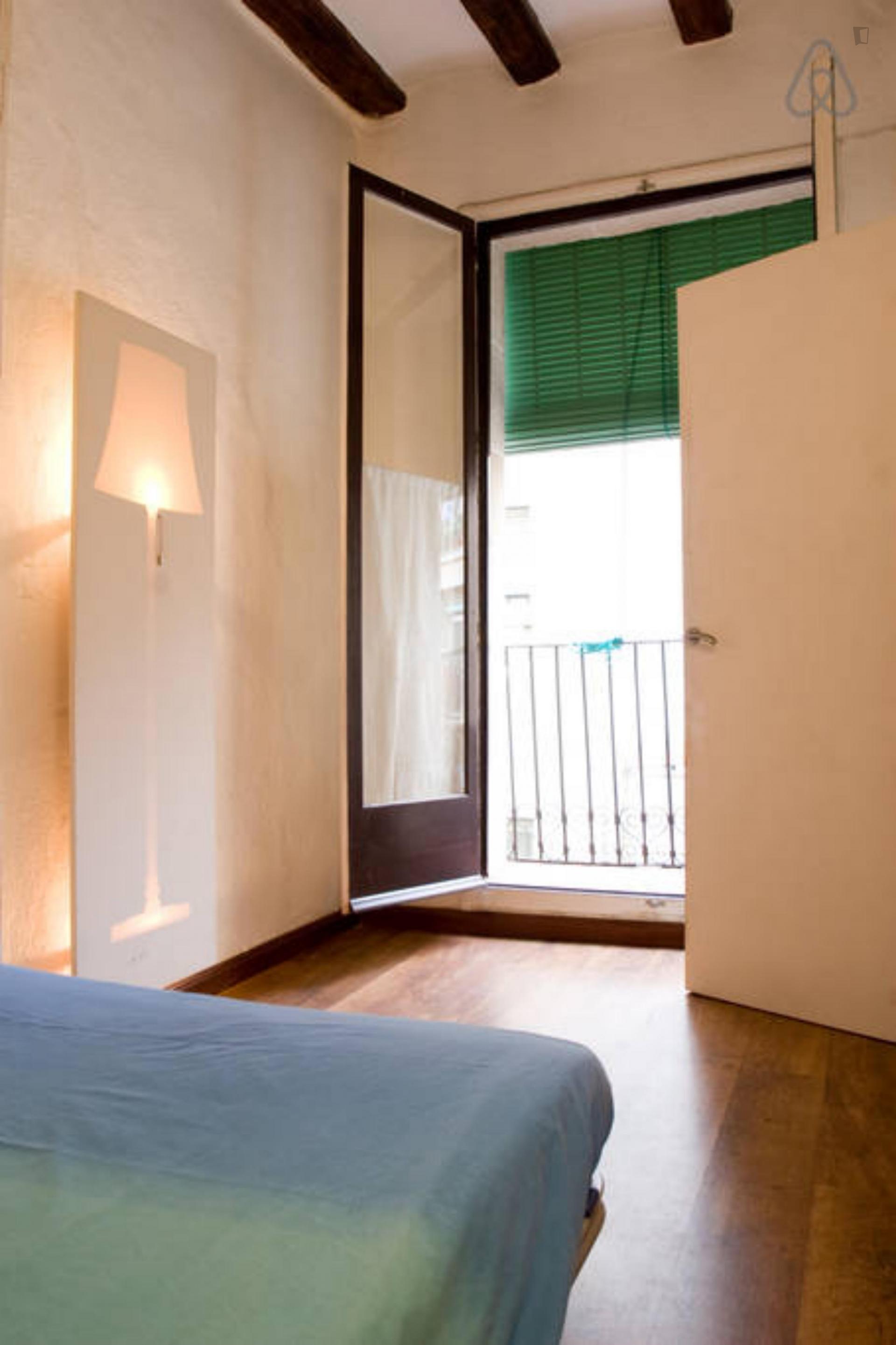 Welcoming 1-bedroom flat in El Raval