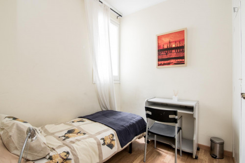  Fair Single Bedroom In The Sants Neighbourhood  -  Fair single bedroom in the Sants neighbourhood  - Gallery -  1