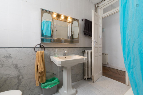 Single bedroom in a 11-bedroom flat in Asturias, next to Palacio Real de Madrid - Gallery - 11