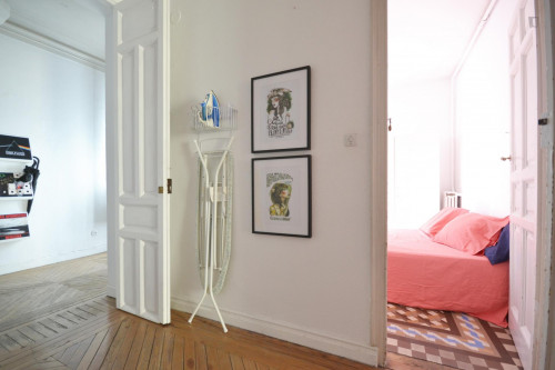 Single bedroom in a 11-bedroom flat in Asturias, next to Palacio Real de Madrid - Gallery - 8