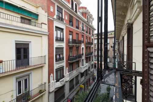 Single bedroom in a 11-bedroom flat in Asturias, next to Palacio Real de Madrid - Gallery - 9