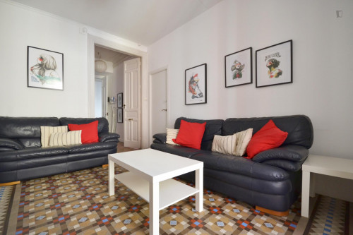 Single bedroom in a 11-bedroom flat in Asturias, next to Palacio Real de Madrid - Gallery - 20