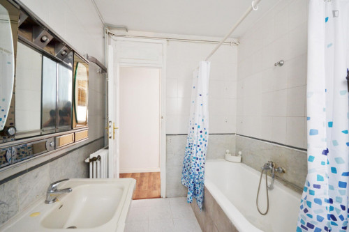 Single bedroom in a 11-bedroom flat in Asturias, next to Palacio Real de Madrid - Gallery - 16