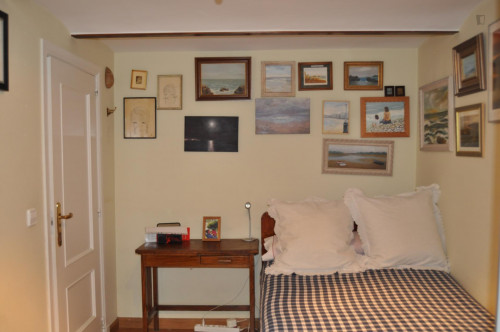 Homey bedroom in beautiful flat with sunny terrace in the Salamanca neighbourhood  - Gallery -  1