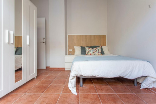 Cute double bedroom near Plaça de la Mare de Déu