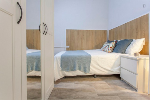 Homely double ensuite bedroom near Plaça de la Mare de Déu