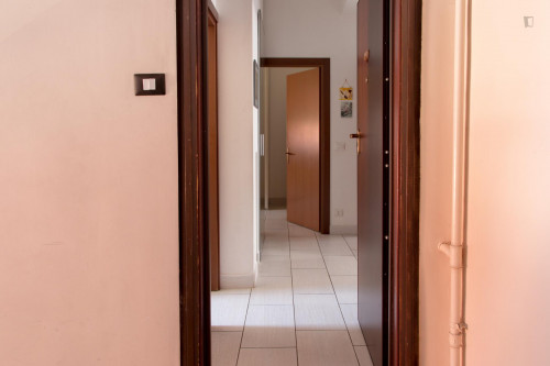 Single bed in a twin bedroom in Sesto San Giovanni - Gallery - 15