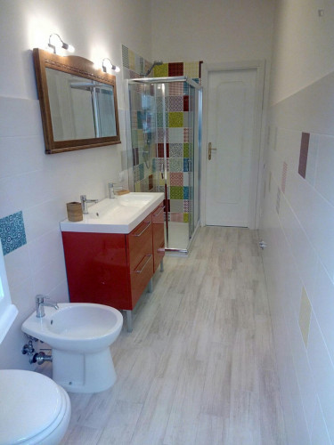 Spacious double bedroom in Novoli area