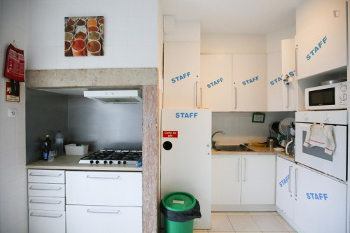 Lovely and bright single bedroom with balcony in city center (Entrecampos)