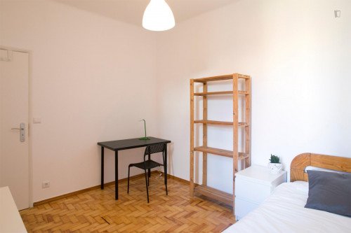 Snug single bedroom in Picoas, central Lisbon  - Gallery -  2