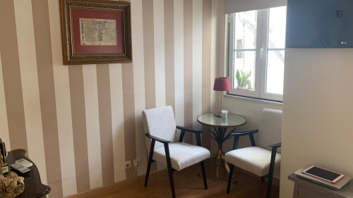 Amazing 1-bedroom apartment in Príncipe Real with garden