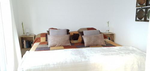 Awesome seaside studio with spacious outdoor area.