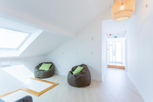 Cute single ensuite bedroom in a student Residence close to Polo Universitário Porto - Gallery - 43