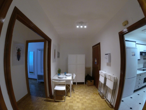Tasteful single bedroom in a student flat, in Chamartín - Gallery - 6