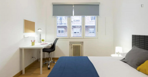 Elegant single bedroom near the Chamartín train station - Gallery - 25