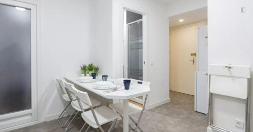 Elegant single bedroom near the Chamartín train station