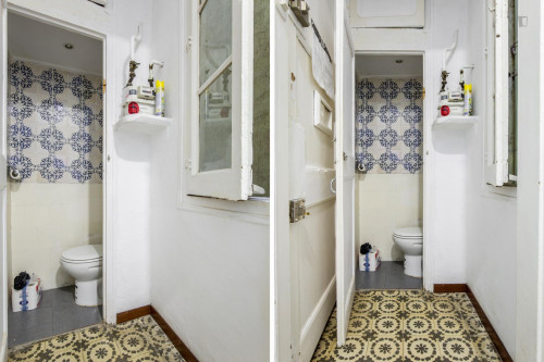Very cool double bedroom near the Sant Antoni metro