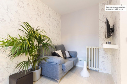 Charming 1-bedroom flat next to Avenida de América metro station
