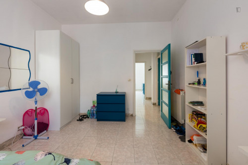 Comfy double bedroom near Colli Albani metro station