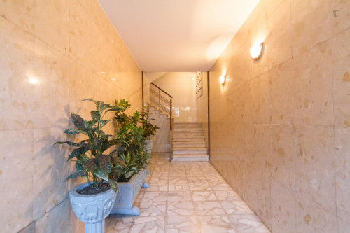 Bright double bedroom close to Universidad Carlos III de Madrid