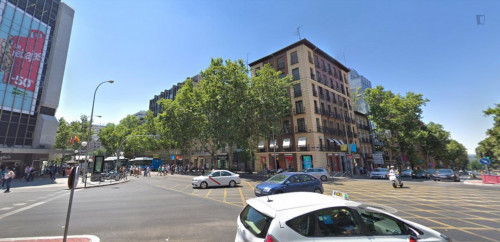 Restful single bedroom in Gaztambide