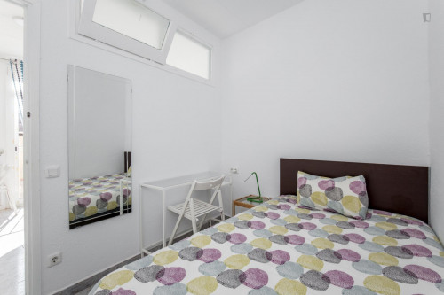 Charismatic double bedroom in hip El Raval