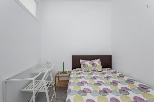 Charismatic double bedroom in hip El Raval