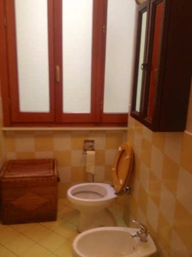 Spacious double bedroom near the Tevere riverbank