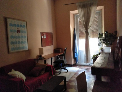 Bedroom plus sitting room/workshop
