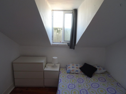 Light double bedroom in a 4-bedroom flat, in São Bento  - Gallery -  2