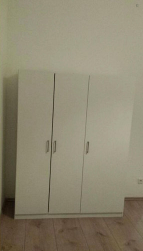 Comfy single bedroom in 6-bed apartment in Berlin