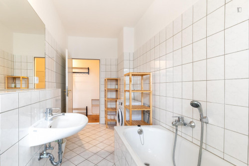 Bright single bedroom with balcony