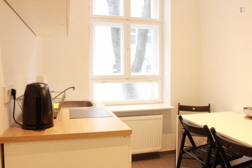 Spacious single bedroom with balcony in Pankow