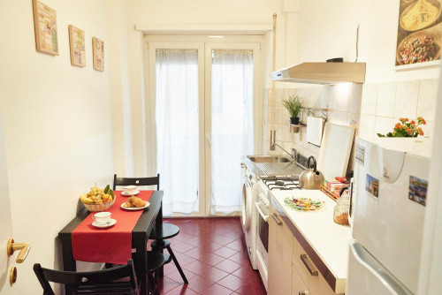 Double ensuite bedroom in a 2-bedroom apartment near Cipro metro station - Gallery - 7