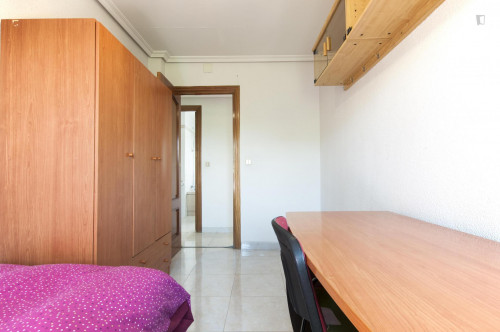 Single bedroom in 5-Bedroom apartment in Carabanchel