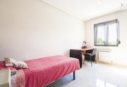 Single bedroom in nice 5-Bedroom apartment in Carabanchel  - Gallery -  1