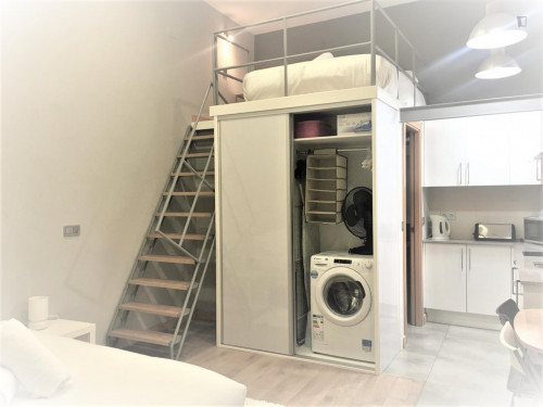 Ample studio near the Tribunal metro