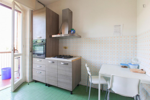Bright single bedroom with balcony near Istria metro station - Gallery - 5
