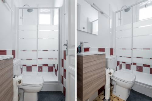 Bright and charming double bedroom near the Rocafort metro